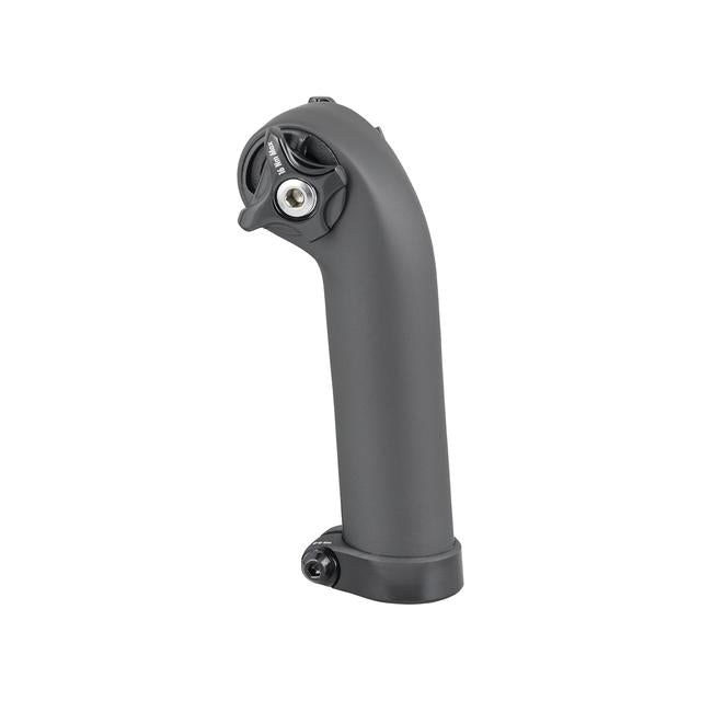Colour-Matched Matte Carbon Seat Mast Cap & 7 mm Round Ears