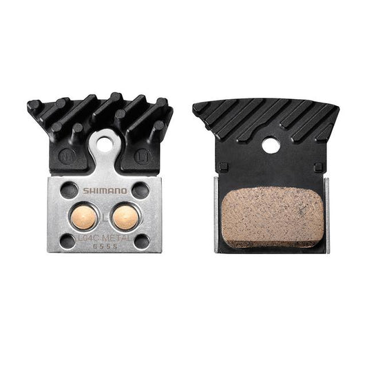 L04C METAL PAD W/FIN, W/SPRING, 1 PAIR