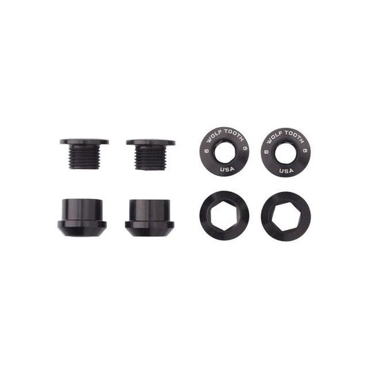 Set of 4 Chainring Bolts for 1X