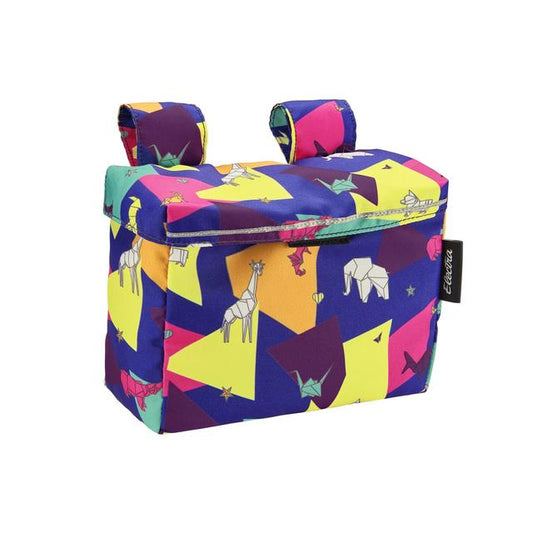 Washi Velcro Handlebar Bag with Lid