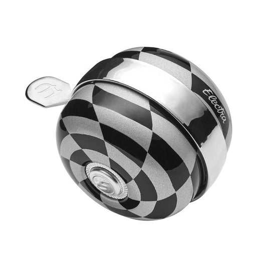 Checkerboard Spinner Bike Bell